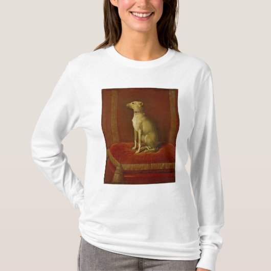 Een van Frederick II's Italiaanse greyhounds T-shirt (Voorkant)