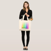 Een van hen grote tote bag (Voorkant (model))