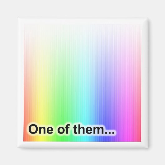 Een van hen magneet (Voorkant)