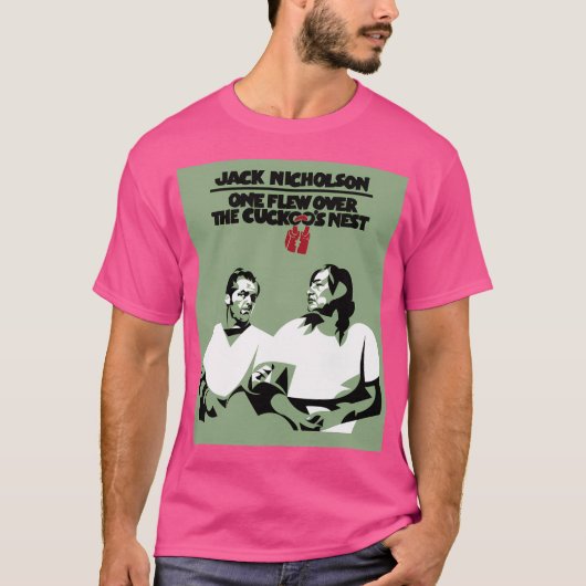 Een van hen vloog over het Cuckoo's Nest Shirt Pos (Voorkant)