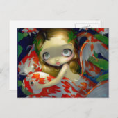 "Een van het Koi-Briefkaart" Briefkaart (Voorkant / Achterkant)