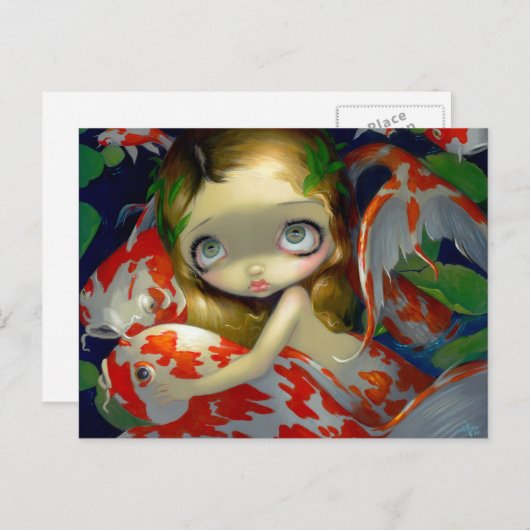 "Een van het Koi-Briefkaart" Briefkaart (Voorkant / Achterkant)