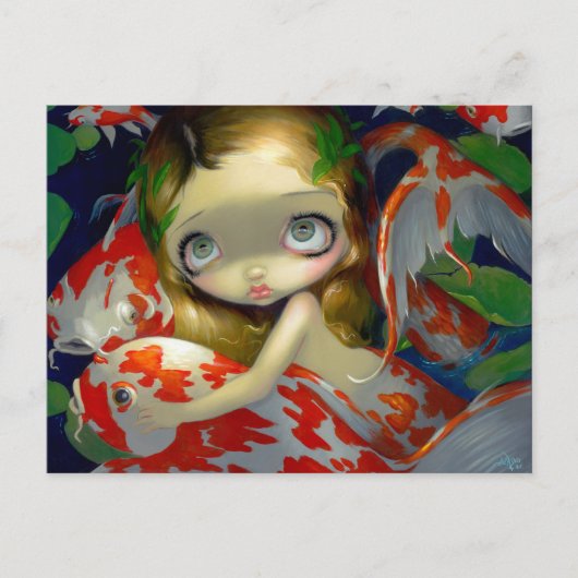 "Een van het Koi-Briefkaart" Briefkaart (Voorkant)