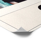 Een van het meisje poster (Hoek)