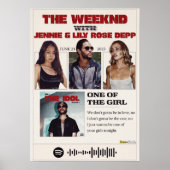 Een van het meisje poster (Voorkant)