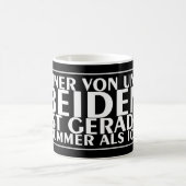 Een van ons beiden is momenteel dommer dan ik 01 koffiemok (Center)