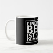 Een van ons beiden is momenteel dommer dan ik 01 koffiemok (Links)