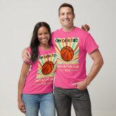 Een van ons speelt beter dan jij basketbal t-shirt (Unisex)
