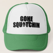 Een van onze beste verkopers Bobo's GONE SQUATCHIN Trucker Pet (Voorkant)