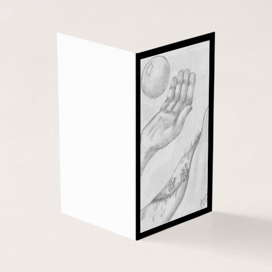 Een vangst- of gooikaart? kaart (Buitenkant)