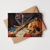 Een Vanitas-stilleven | Simon Renard de Saint-Andr
