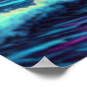 Een Vaporwave-gesprek met de Majesteit van de Ocea Poster (Hoek)