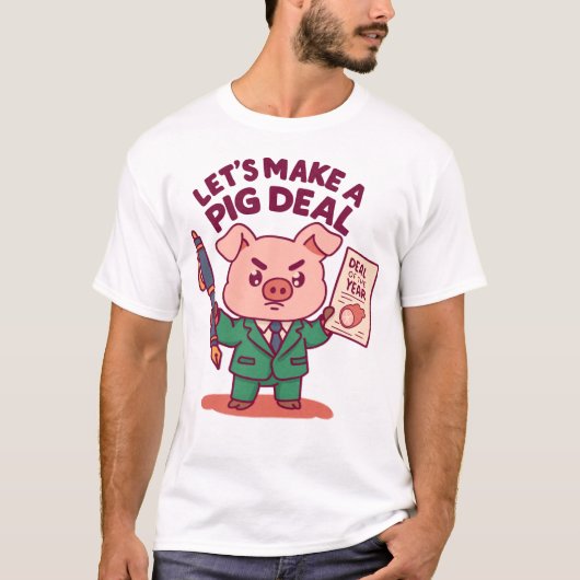 Een varkensdeal t-shirt (Voorkant)