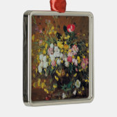 Een Vase van Bloemen Metalen Ornament (Rechts)