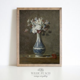 Een Vase van bloemen schilderij van Jean-Baptist Poster
