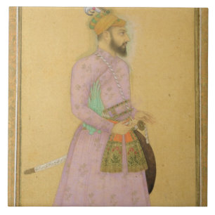 Een vast figuur van een Mughal prins uit het Klein Tegeltje