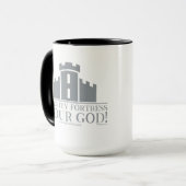 Een vaste burcht is onze God Mok (Voorkant links)