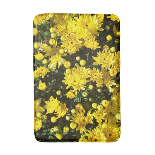 Een veelheid van gele mama's badmat (Voorkant Verticaal)