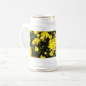 Een veelheid van gele mama's bierpul (Voorkant links)