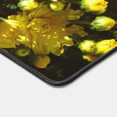 Een veelheid van gele mama's bureaumat (Hoek)