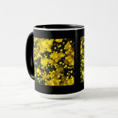 Een veelheid van gele mama's mok (Voorkant links)