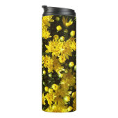 Een veelheid van gele mama's thermosbeker (Geroteerd rechts)