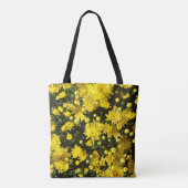 Een veelheid van gele mama's tote bag (Achterkant)