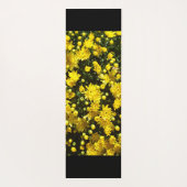 Een veelheid van gele mama's yogamat (Achterkant)