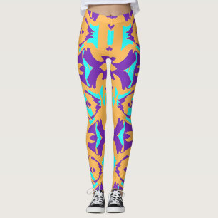 Een veelkleurige klassieker "Ratti_Creative_Arts" Leggings