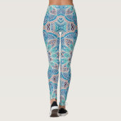 Een veelkleurige klassieker "Ratti_Creative_Arts" Leggings (Achterkant)