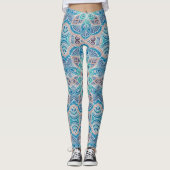 Een  veelkleurige klassieker "Ratti_Creative_Arts" Leggings (Voorkant)