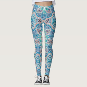 Een  veelkleurige klassieker "Ratti_Creative_Arts" Leggings