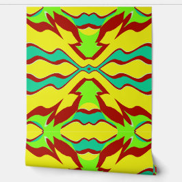 Een  veelkleurige "Ratti_Creative_Arts" Wallpap Behang