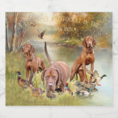 Een veelzijdige aristocraat in het Hongaarse Visla Sparkling Wijnetiket (Enkel label)