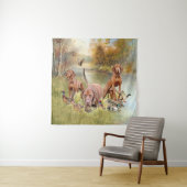 Een veelzijdige aristocraat in het Hongaarse Visla Wandkleed (In situ)