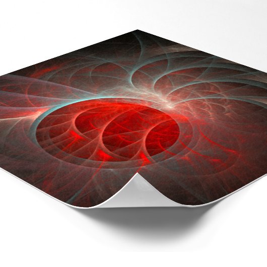 Een veer in haar pet poster (Hoek)