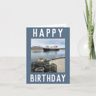 Een veerboot bij Port Askaig, Islay in Schotland V Kaart