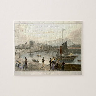Een veerboot die op Leith aankomt, van 'A Voyage R Legpuzzel