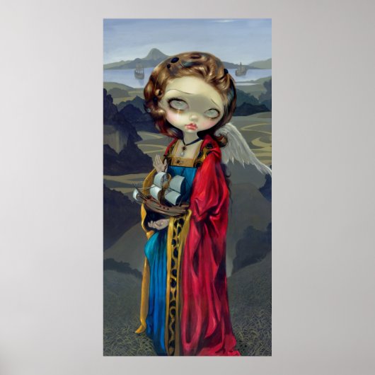 Een veilig hek van de DRUKDRUK van de Harbour goth Poster (Voorkant)