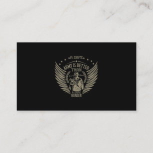 Een veilig leger is beter dan een veilige grens visitekaartje