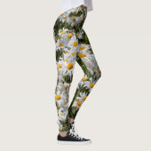 Een veld van Oxeye Daisies Leggings (Rechts)
