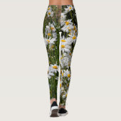 Een veld van Oxeye Daisies Leggings (Achterkant)