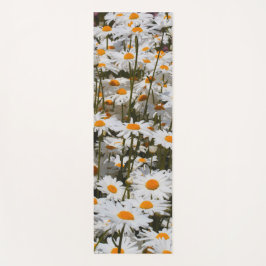 Een veld van Oxeye Daisies Yogamat