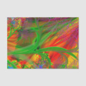 Een veld van wilde bloemen tissuepapier (Voorkant)