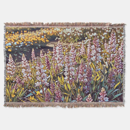 Een veld vol bloemen - Gooi Deken (Voorkant)