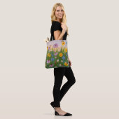 Een veld vol wilde bloemen tote bag (Op model)