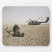 Een veldradiooperator muismat (Voorkant)