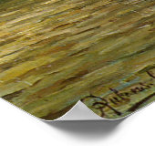 Een Venetiaans achterwater Poster (Hoek)