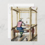 Een Venetiaanse Weaver Briefkaart (Voorkant / Achterkant)
