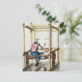 Een Venetiaanse Weaver Briefkaart (Staand voorkant)